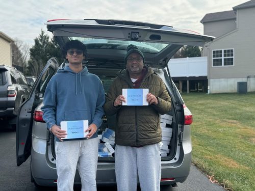Thank you, Mr. Todd, and the Anchor House team, for partnering with Care4Me. Together, we distributed over 100 care packages and jackets to children in need.