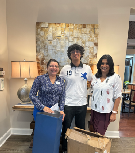 Special thanks to the Arbor Terrace Roseland team for keeping Care4Me in mind whenever there are items that can be reused or repurposed!
