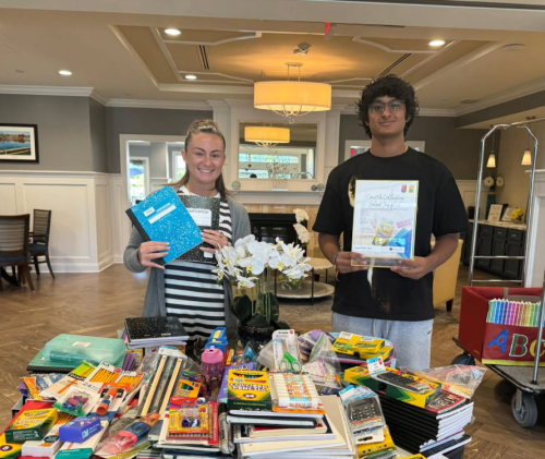 Huge thank you to Arbor Terrace Mountainside for helping us collect school supplies! Special thanks to Mr. Nicholas, Ms. Shanna-Kay, Ms. Madeline, and Ms. Maryam! Thank you!