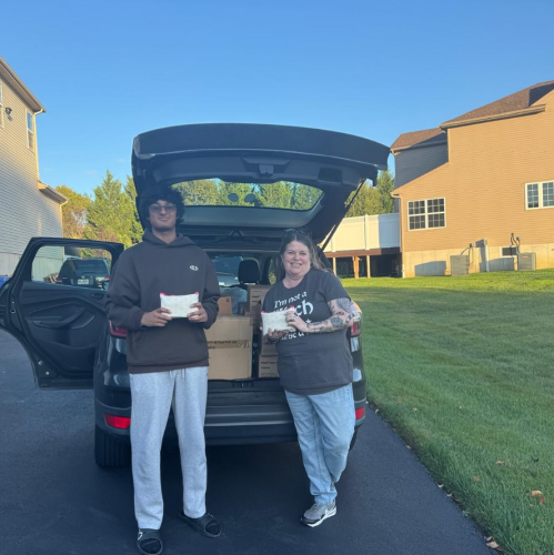 Thank you to Ms. Nancey who supports Pemberton Township Recreation Department that helped us donate 50 care packages and supplies! Thank you very much for your dedication and support!